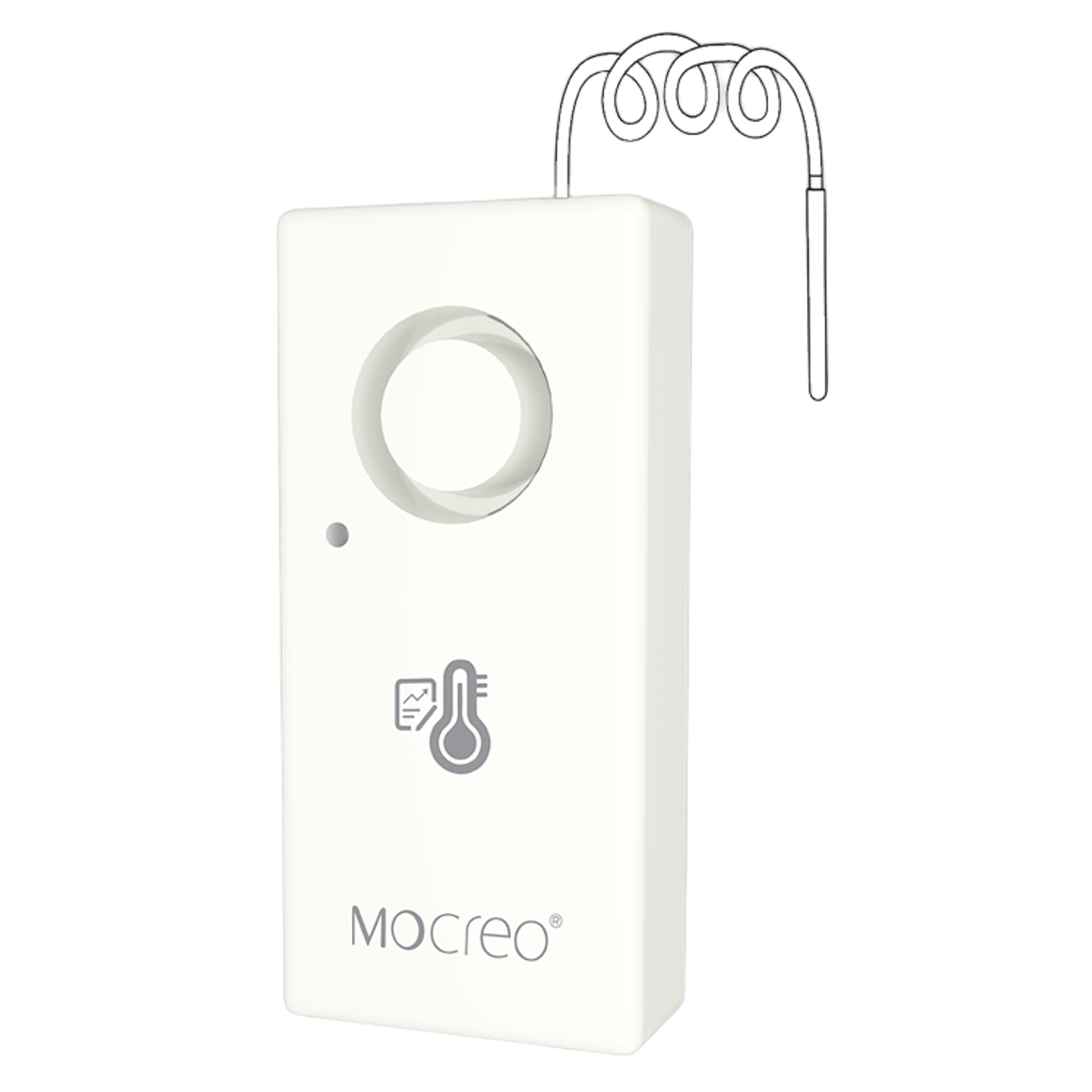 ST8 temperature data logger device render